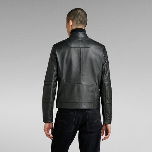 Biker Leather Jacket | ブラック | G-Star RAW® JP
